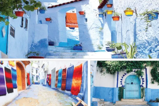 شفشاون المغربية سادس أجمل مدينة في العالم