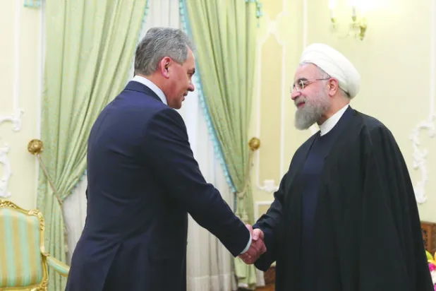 رسالة من بوتين يحملها وزير دفاعه إلى طهران