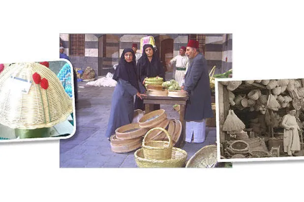 سلال القصب.. موروث سوري من أغاني الأهازيج إلى المسلسلات الشامية