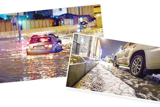 الرياض: الأمطار تحتجز 76 شخصًا.. وتوقعات بهطول المزيد