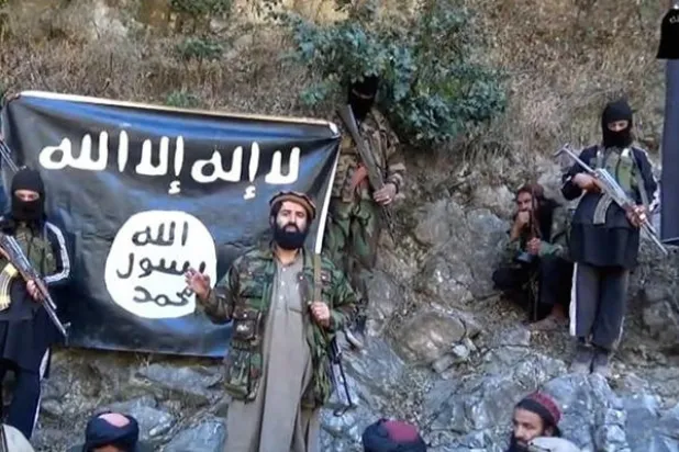 عناصر من داعش خارج جلال أباد في افغانستان