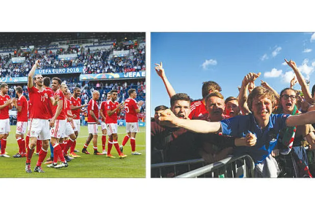 ويلز تغني للاعبي المنتخب «لا تعودوا إلى الوطن الآن»