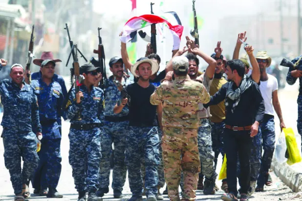 الفلوجة بين يدي «مقاتلي العشائر» بعد تحريرها