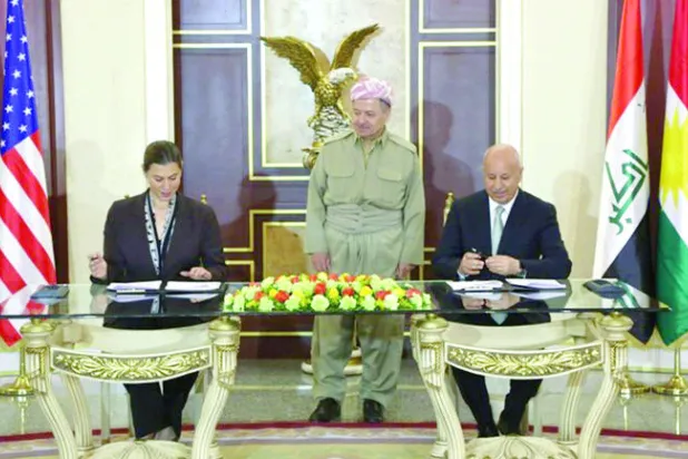 مذكرة تعاون عسكري بين واشنطن وكردستان تحسبًا لمعركة الموصل