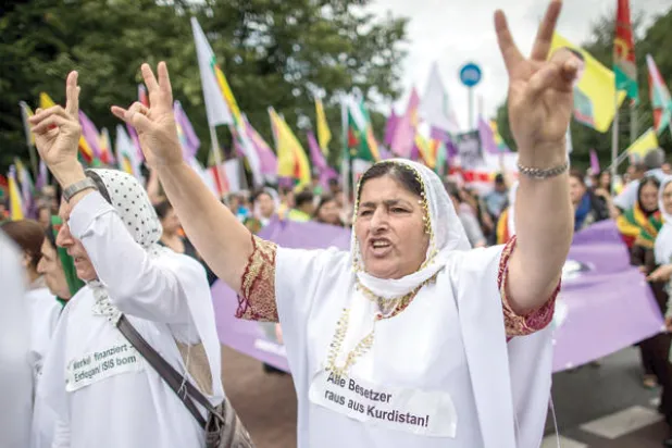 الحرس الثوري الإيراني يستعد قرب السليمانية لمعركة الموصل