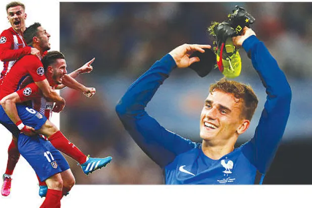 غريزمان: السقوط في نهائيي «يورو 2016» ودوري الأبطال صنع مني رجلا