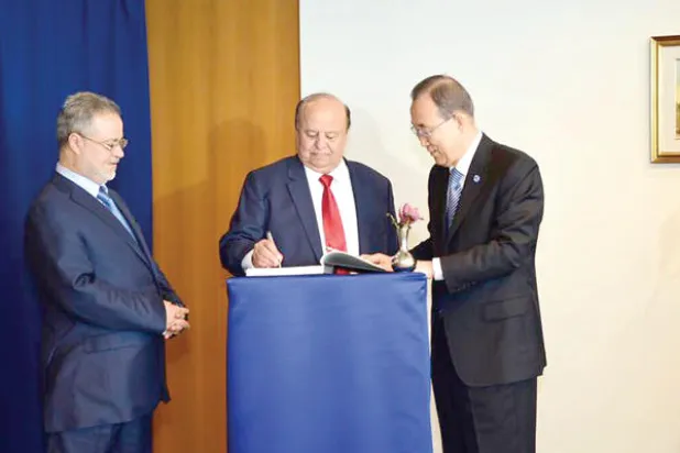 بعد 9 اجتماعات في نيويورك.. هادي إلى عدن