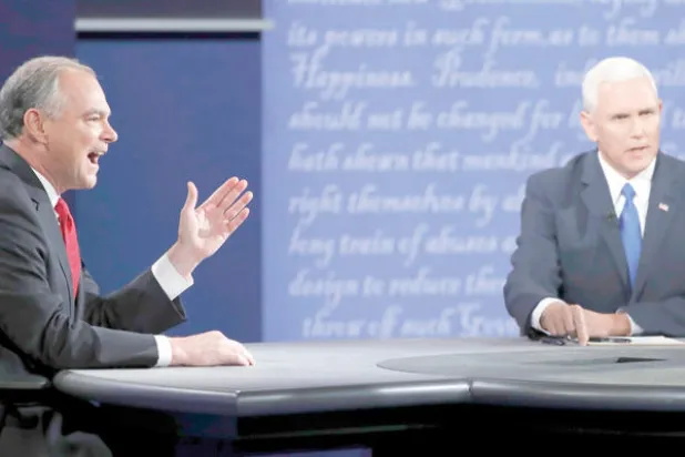 نزاعات الشرق الأوسط في قلب مناظرة حامية بين مرشحي نائب الرئيس الأميركي