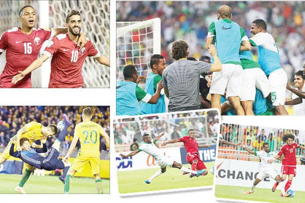 الأخضر ينتزع الصدارة الآسيوية بثلاثية في الشباك الإماراتية