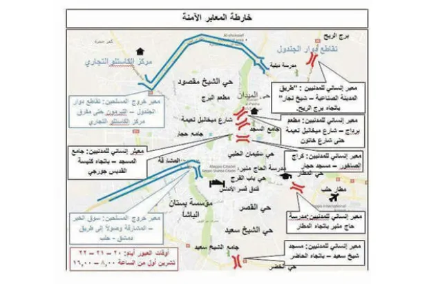 خلت سماء حلب من الطيران ليومين.. فاستعاد المدنيون مظاهر الحياة