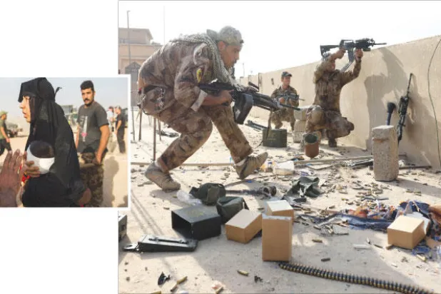 القوات العراقية تواصل تقدمها في الموصل.. ومعاناة النازحين تتفاقم