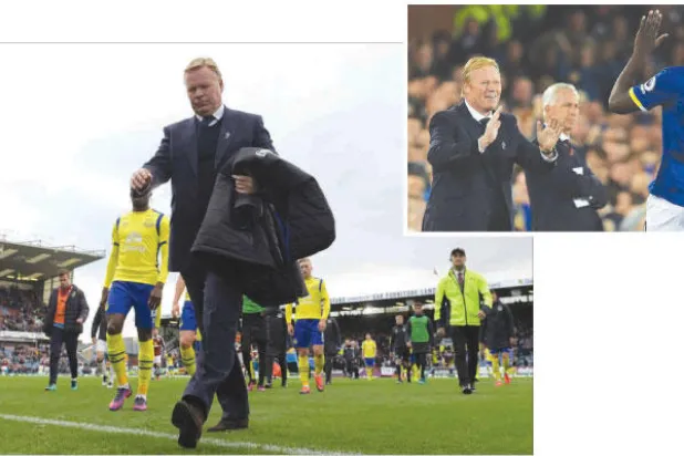 رونالد كويمان يدخل «عش الدبابير» في إيفرتون