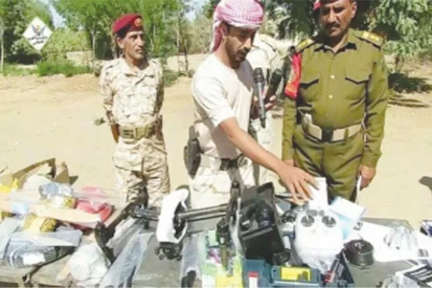 ضبط طائرات استطلاع في طريقها إلى انقلابيي اليمن