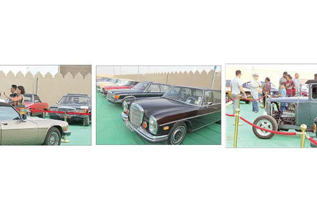 نادي أبوظبي للسيارات الكلاسيكية يعرض 43 سيارة في مهرجان الظفرة