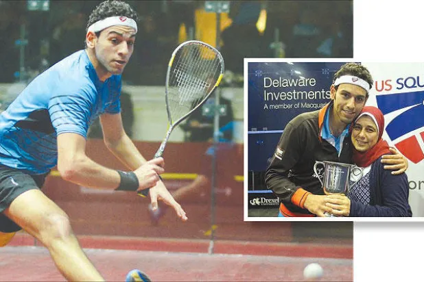 الشوربجي: نصائح أمي «سر» تتويجي بطلاً للعالم في الإسكواش