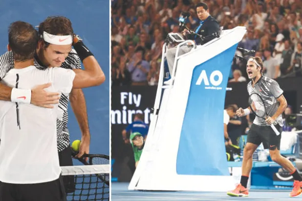 فيدرر لاعب استثنائي... ومع نادال تزداد منافسات التنس روعة