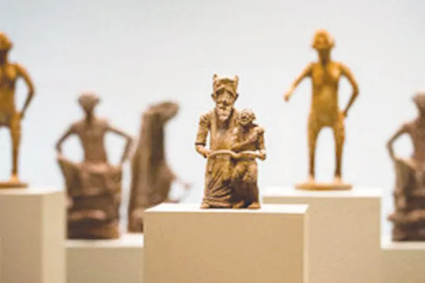 منحوتات صنعت من كميات وفيرة من الشوكولاته (نيويورك تايمز)