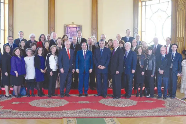 السيسي يلتقي رؤساء منظمات يهودية أميركية