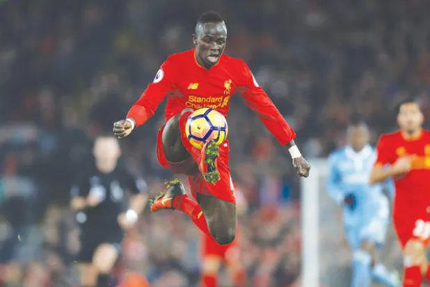 ساديو ماني يجني ثمار مجهوده مع ليفربول