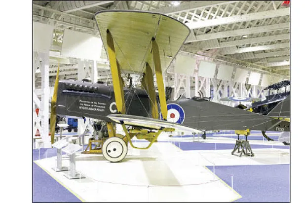 متحف القوات الجوية الملكية البريطانية محطة ضرورية للمهتمين بالطائرات الحربية وتاريخها