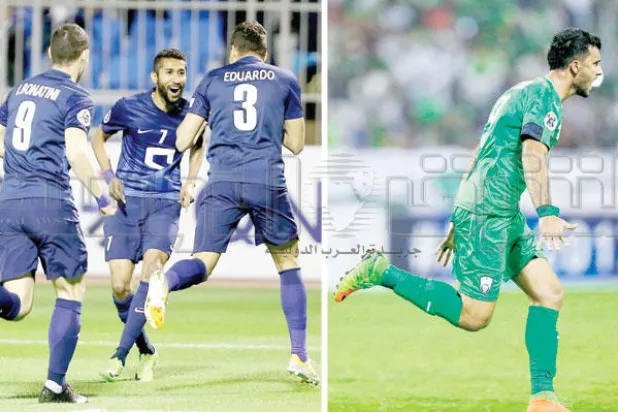 الأهلي يسقط الإيرانيين بـ10 لاعبين.. والهلال يقهر الريان بجزائية الرمق الأخير