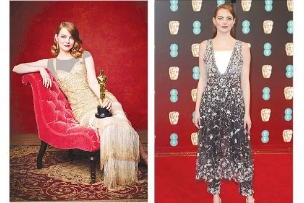 إيما ستون: نجمة الجوائز والأناقة عام 2017