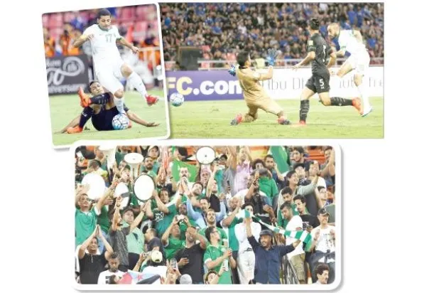 الأخضر يقتنص نقاط الأفيال... ويواصل التحليق نحو المونديال