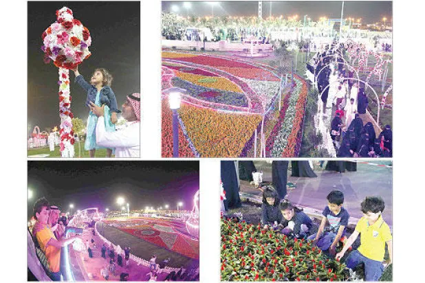 700 ألف شتلة تستقبل زوار مهرجان الورد في الطائف