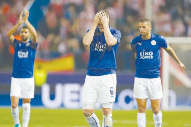 الغيابات تضع ليستر في مأزق قبل مواجهة أتلتيكو مدريد