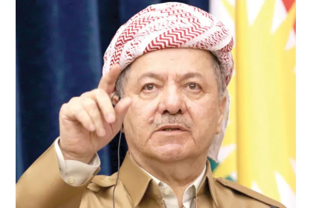 بارزاني يتمسك بإجراء الاستفتاء على استقلال كردستان