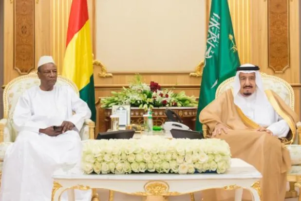 قمة سعودية – غينيه تبحث تعزيز الأمن والاستقرار في المنطقة وأفريقيا