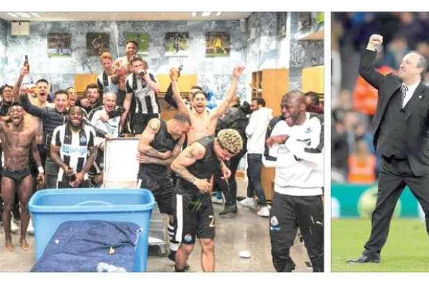 بينيتيز تقمص دور البطل وصعد بنيوكاسل إلى الدوري الممتاز (رويترز) - نيوكاسل وعودة إلى الدوري الممتاز بعد غياب قصير («الشرق الأوسط»)