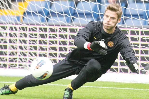 دي خيا فاز بلقب أفضل لاعب  في مانشستر يونايتد على مدار السنوات الثلاث السابقة («الشرق الأوسط»)