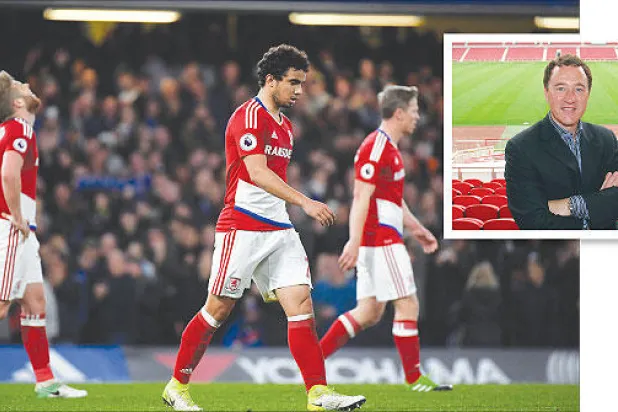 قرارات غيبسون الخاطئة كبدت ميدلزبره ثمناً باهظاً