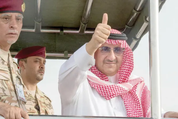 ولي العهد السعودي يشهد العرض العسكري الكبير لوحدات قوات الأمن الخاصة