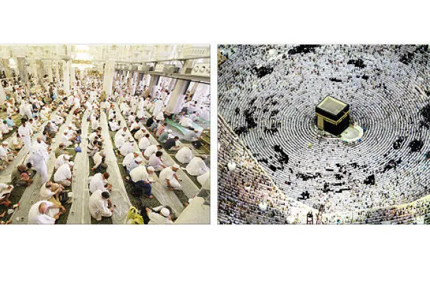 السعودية: 3 عاملين لكل سفرة إفطار داخل الحرم المكي