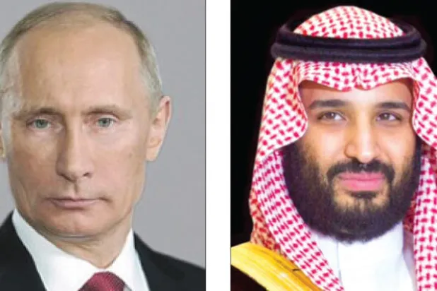 ولي ولي العهد السعودي يجري مباحثات مع بوتين في موسكو اليوم