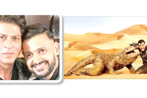 هل وقع شاروخان حقاً في مقلب رامز؟