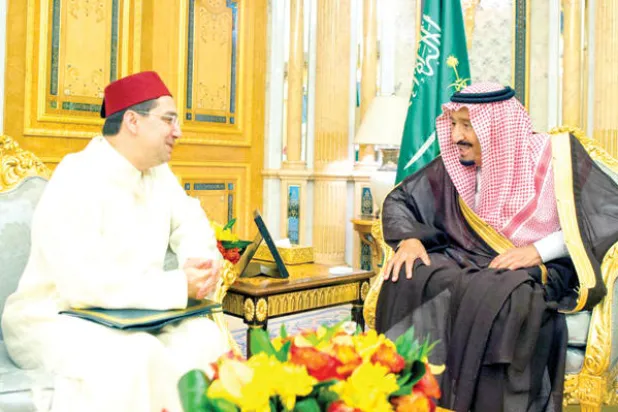 خادم الحرمين الشريفين يلتقي في جدة وزير الشؤون الخارجية والتعاون المغربي