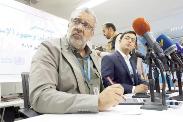 الضالع تكافح لمحاصرة وباء الكوليرا ومنع انتشاره