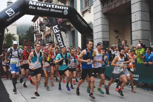 سباق الماراثون يتطلب طاقة تنفسية عالية (أ.ف.ب)