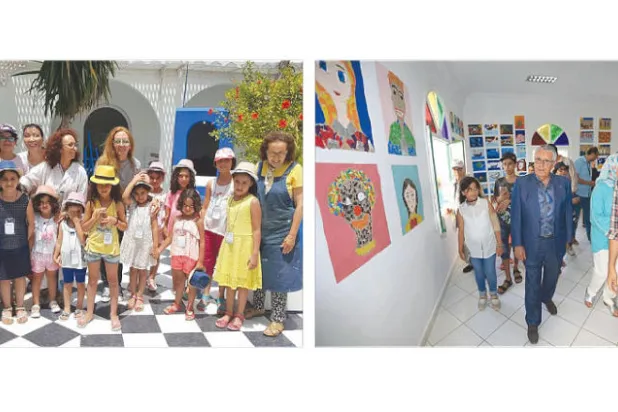 أطفال أصيلة يحتفلون بإبداعاتهم الفنية في موسمها الثقافي