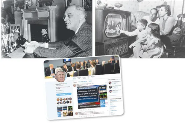 قاطن البيت الأبيض أصبح صانع الخبر وناشره ومنافس الإعلام