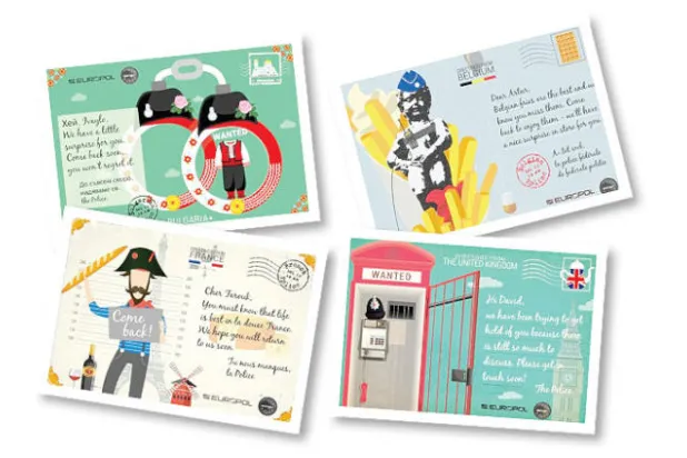 بطاقات البريد... وسيلة الإنتربول  للقبض على المجرمين الخطرين