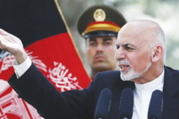 الرئيس الأفغاني قيد الحصار مع استمرار العنف والإرهاب