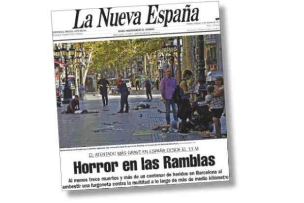 نشر صور الاعتداءات الإرهابية في الإعلام يثير امتعاض الإسبانيين