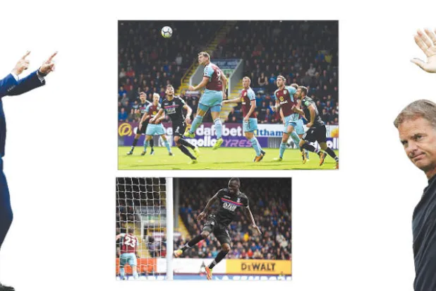 كريستال بالاس يطرد دي بور رغم تحسن أداء الفريق