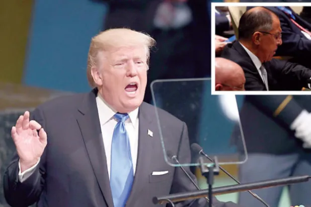 ترمب يتوعد إيران «المارقة» وكوريا الشمالية «الانتحارية»