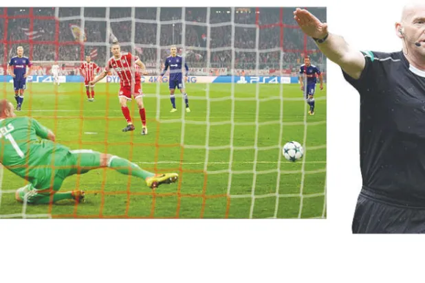 السماء تمطر ركلات جزاء في دوري الأبطال