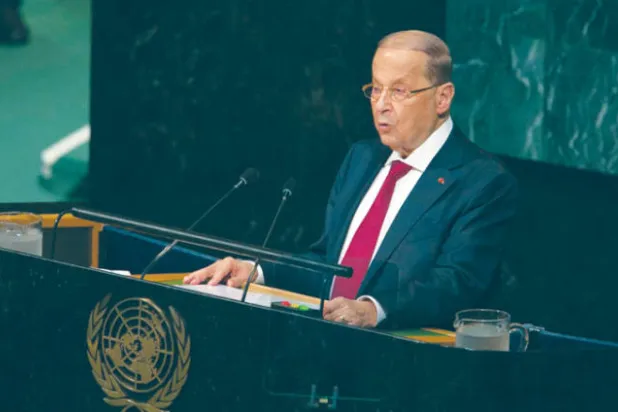 عون يرفض التوطين ويؤكد العودة الآمنة للنازحين إلى سوريا